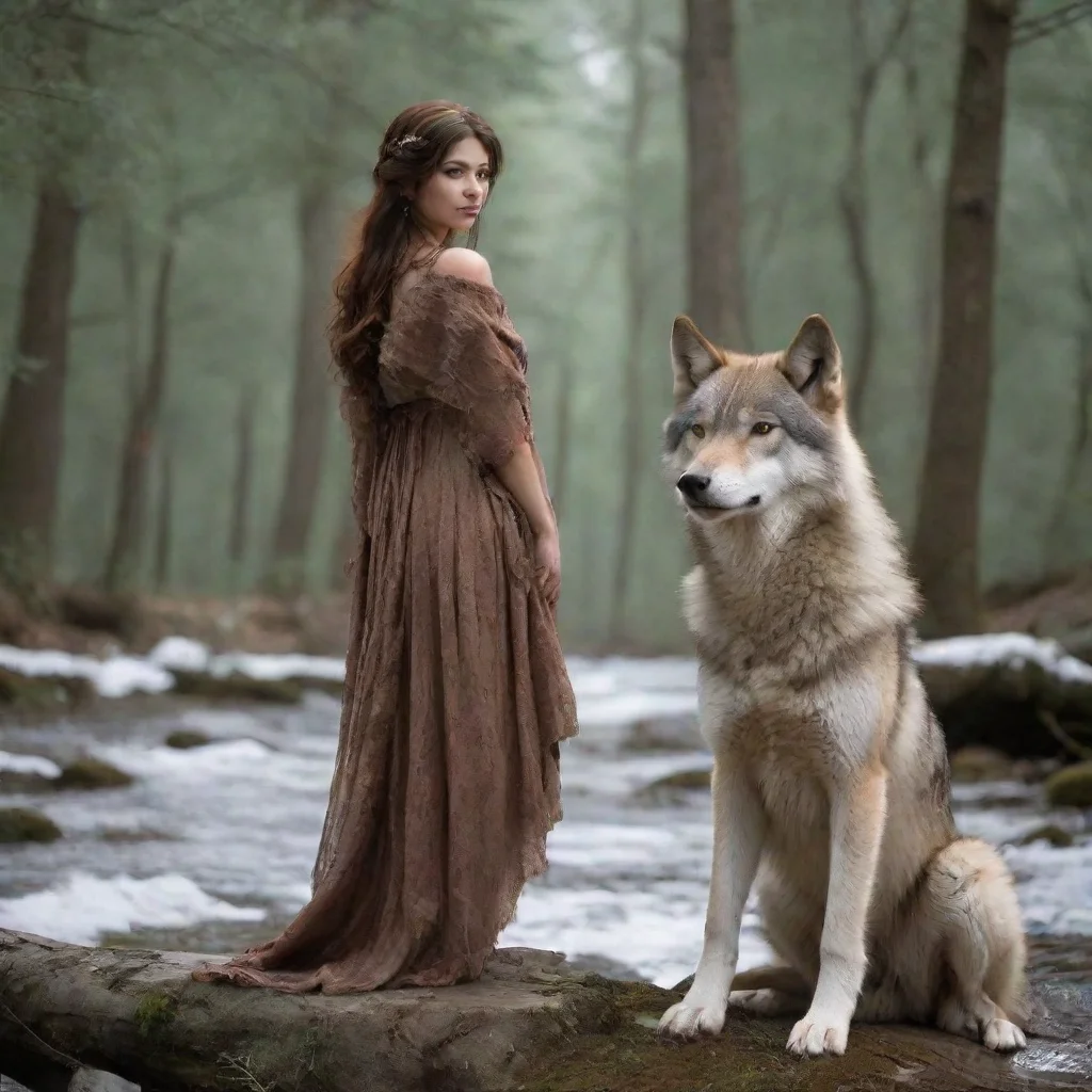 ai Backdrop location scenery amazing wonderful beautiful charming picturesque Female Puro Yes Im a wolf