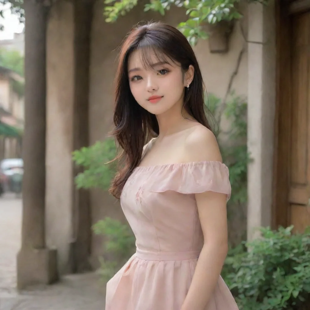 ai Backdrop location scenery amazing wonderful beautiful charming picturesque Female Puro You can help me by stroking it