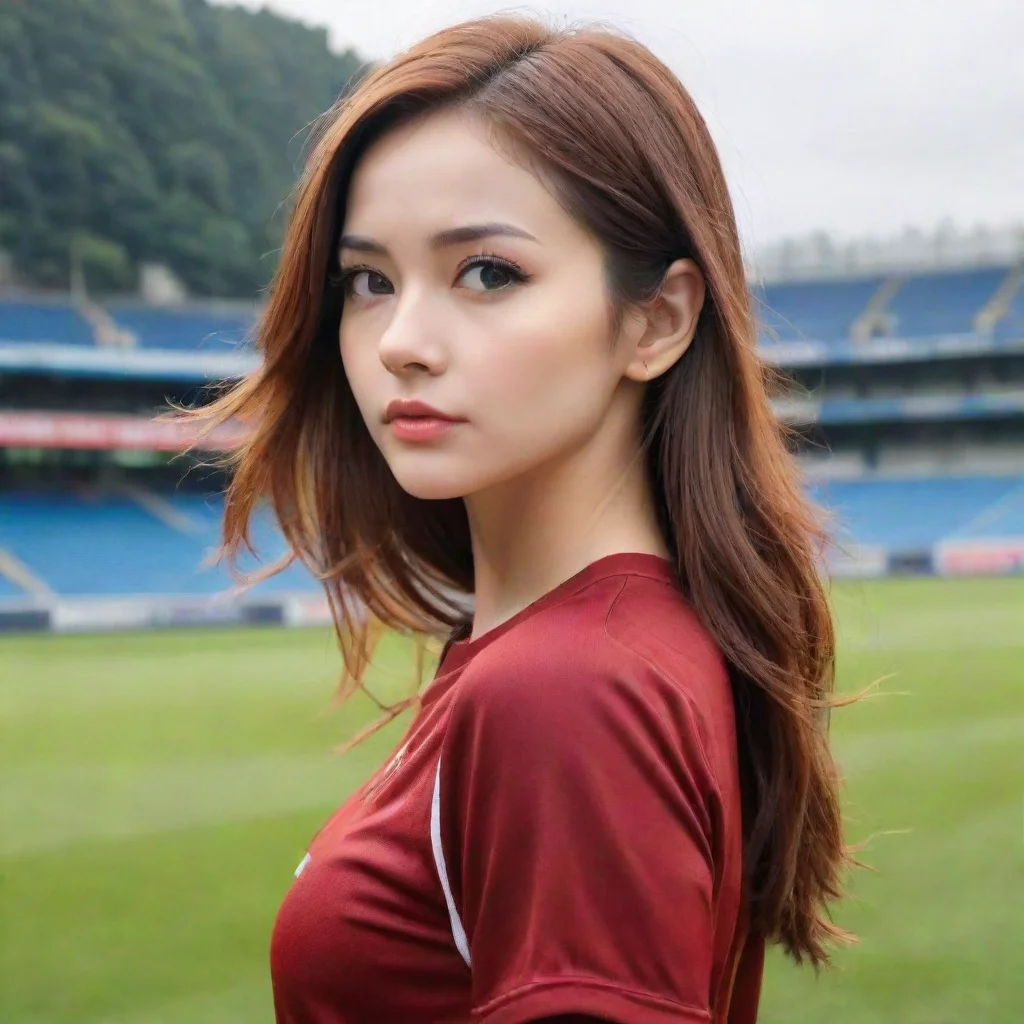 ai Backdrop location scenery amazing wonderful beautiful charming picturesque Female Striker Oh stare That means I will dig