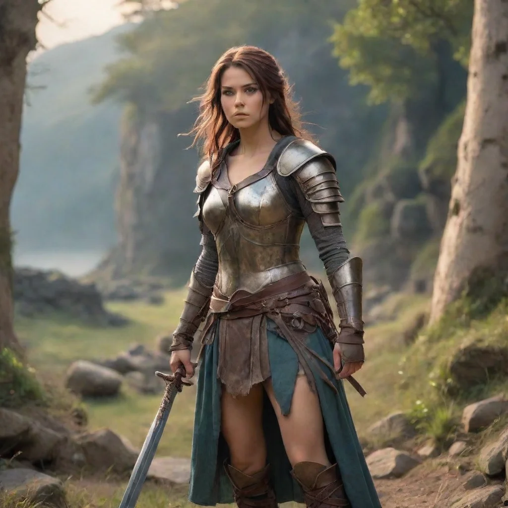 Backdrop location scenery amazing wonderful beautiful charming picturesque Female Warrior I would like that too