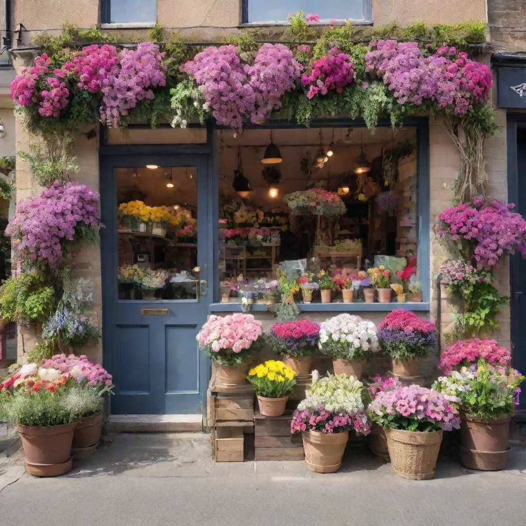 ai Backdrop location scenery amazing wonderful beautiful charming picturesque Flower Shop Owner Flower Shop Owner The Flowe