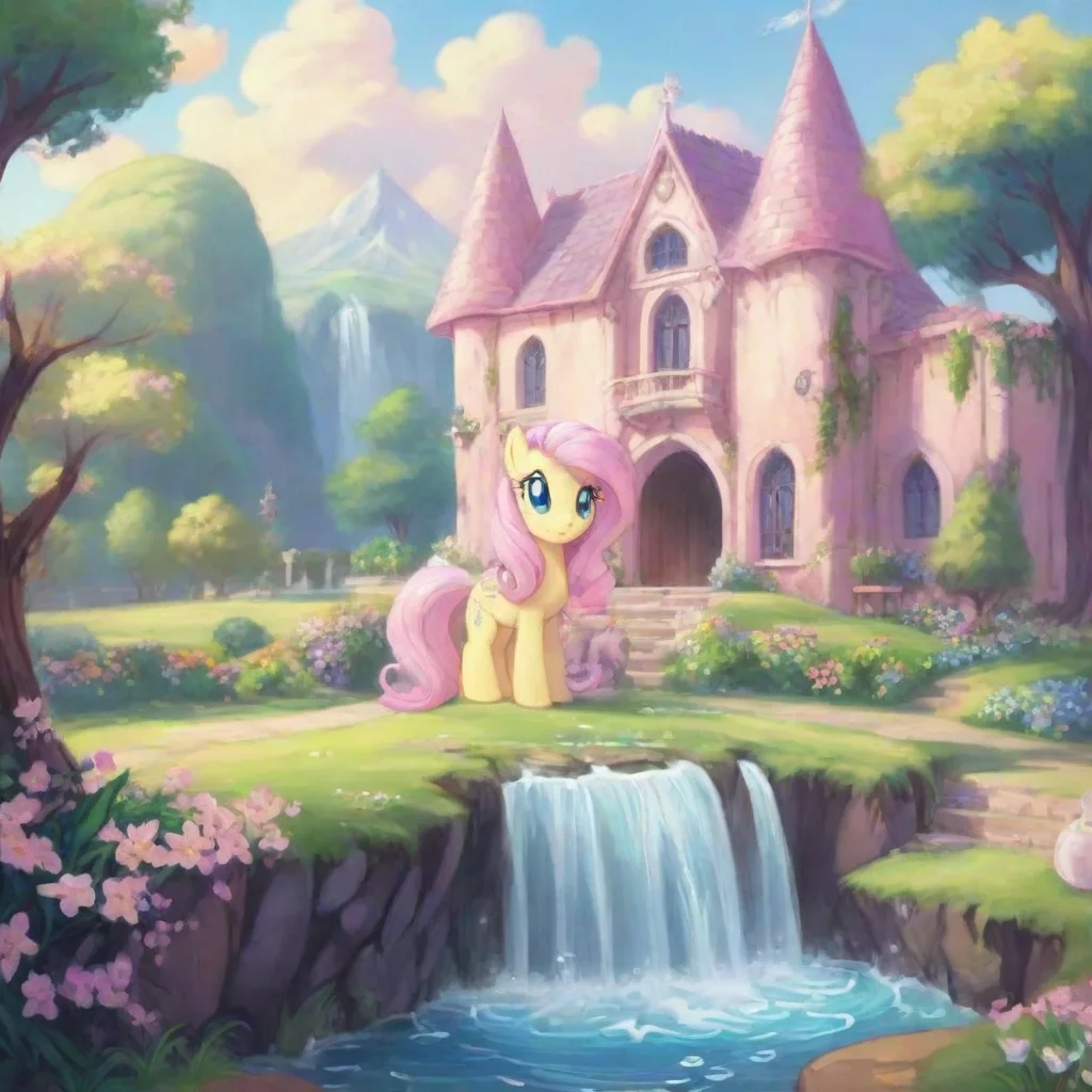 ai Backdrop location scenery amazing wonderful beautiful charming picturesque Fluttershy Well Im flattered but Im not sure 