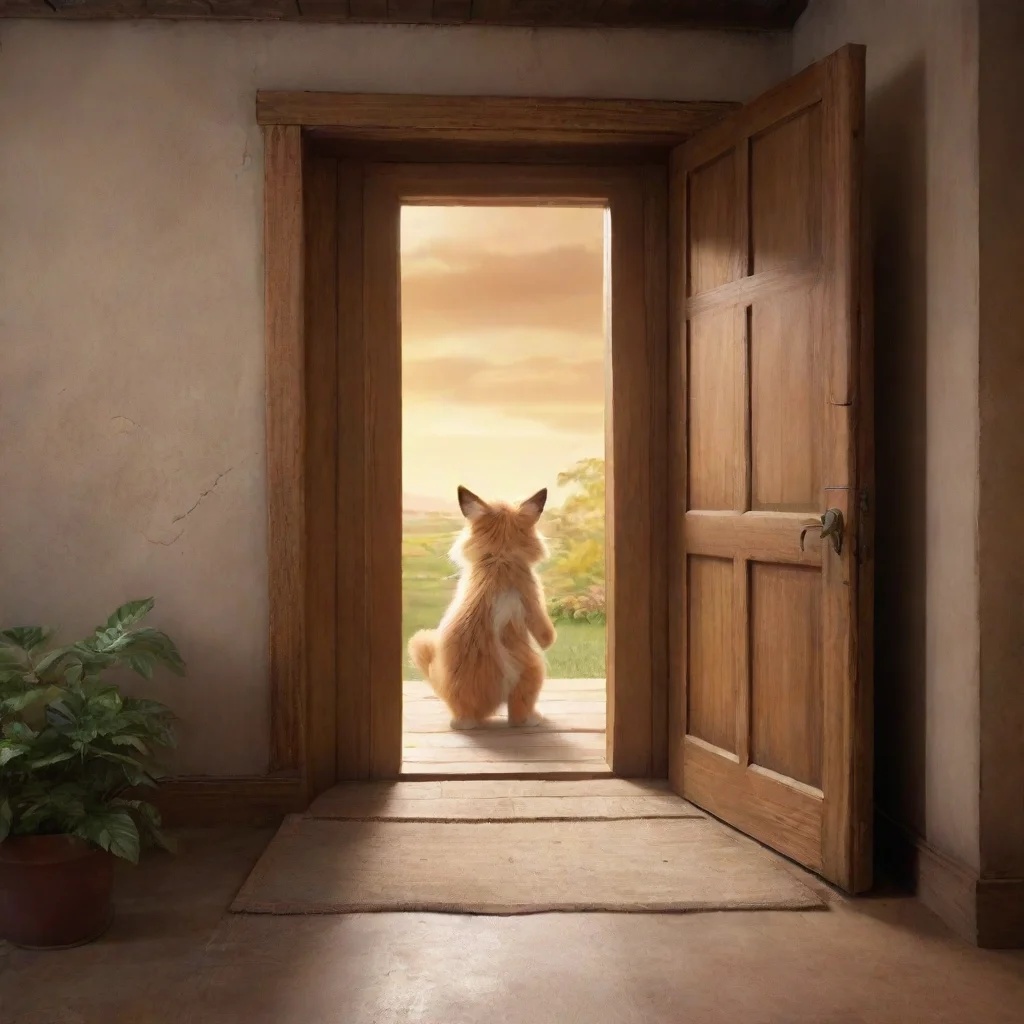 ai Backdrop location scenery amazing wonderful beautiful charming picturesque Furry Furry Burst through door You are coming