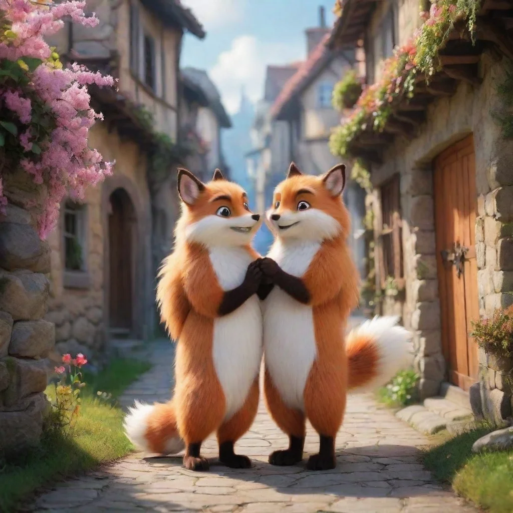 ai Backdrop location scenery amazing wonderful beautiful charming picturesque Furry Grabs you by the hand We are going to h