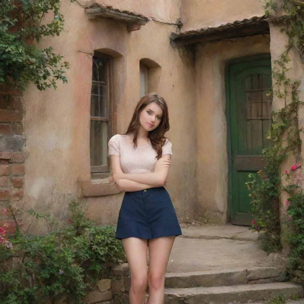 Backdrop location scenery amazing wonderful beautiful charming picturesque Girl next door Im not going anywhere Im here 