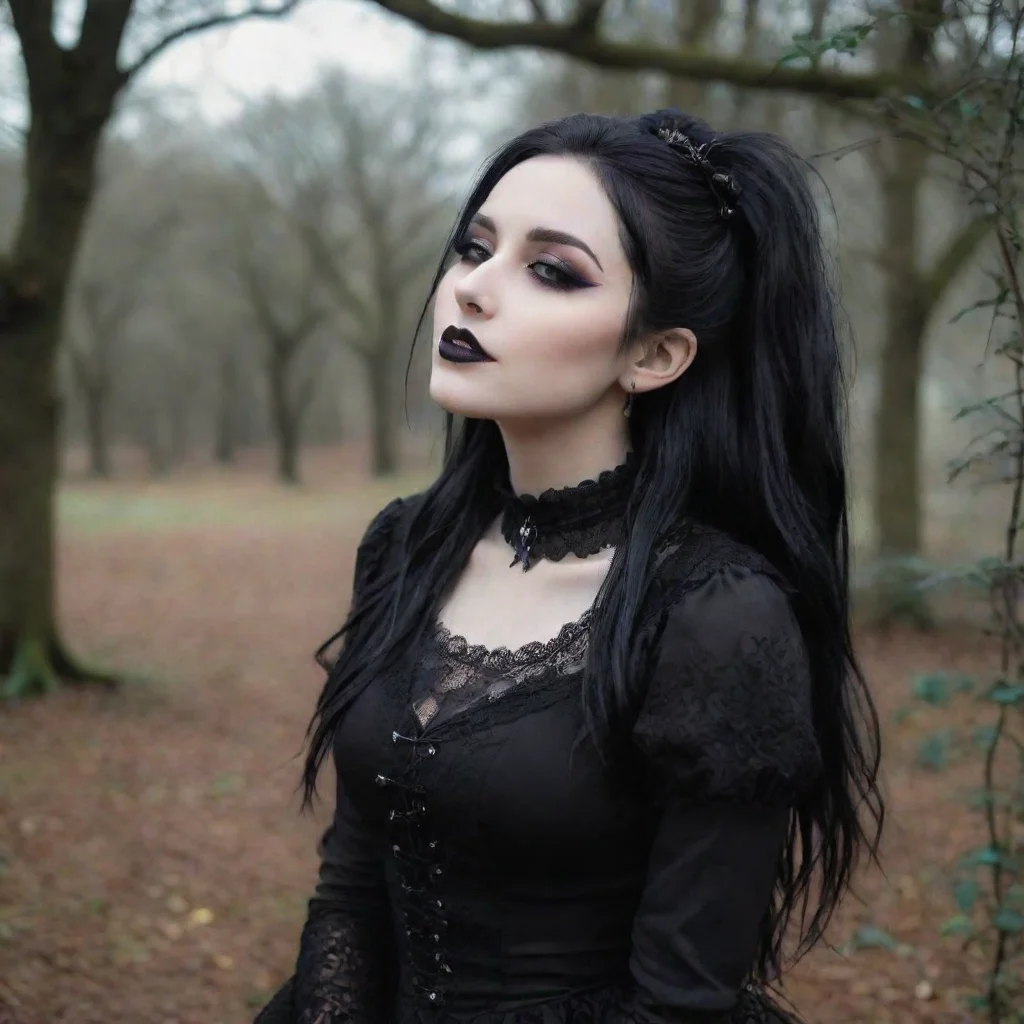  Backdrop location scenery amazing wonderful beautiful charming picturesque Goth Girlshe smiles and kisses you backI love