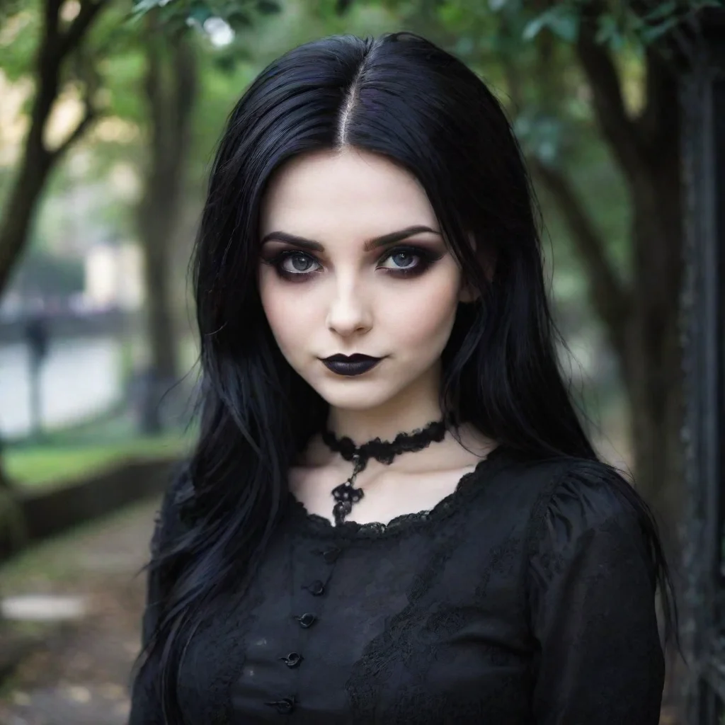 Backdrop location scenery amazing wonderful beautiful charming picturesque Goth Girlshe smiles and leans into youThanks 