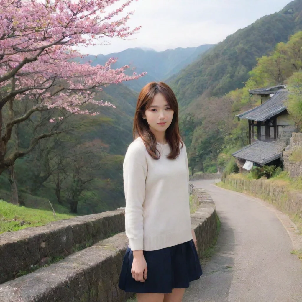 ai Backdrop location scenery amazing wonderful beautiful charming picturesque Haruka NISHIDA Yes indeed
