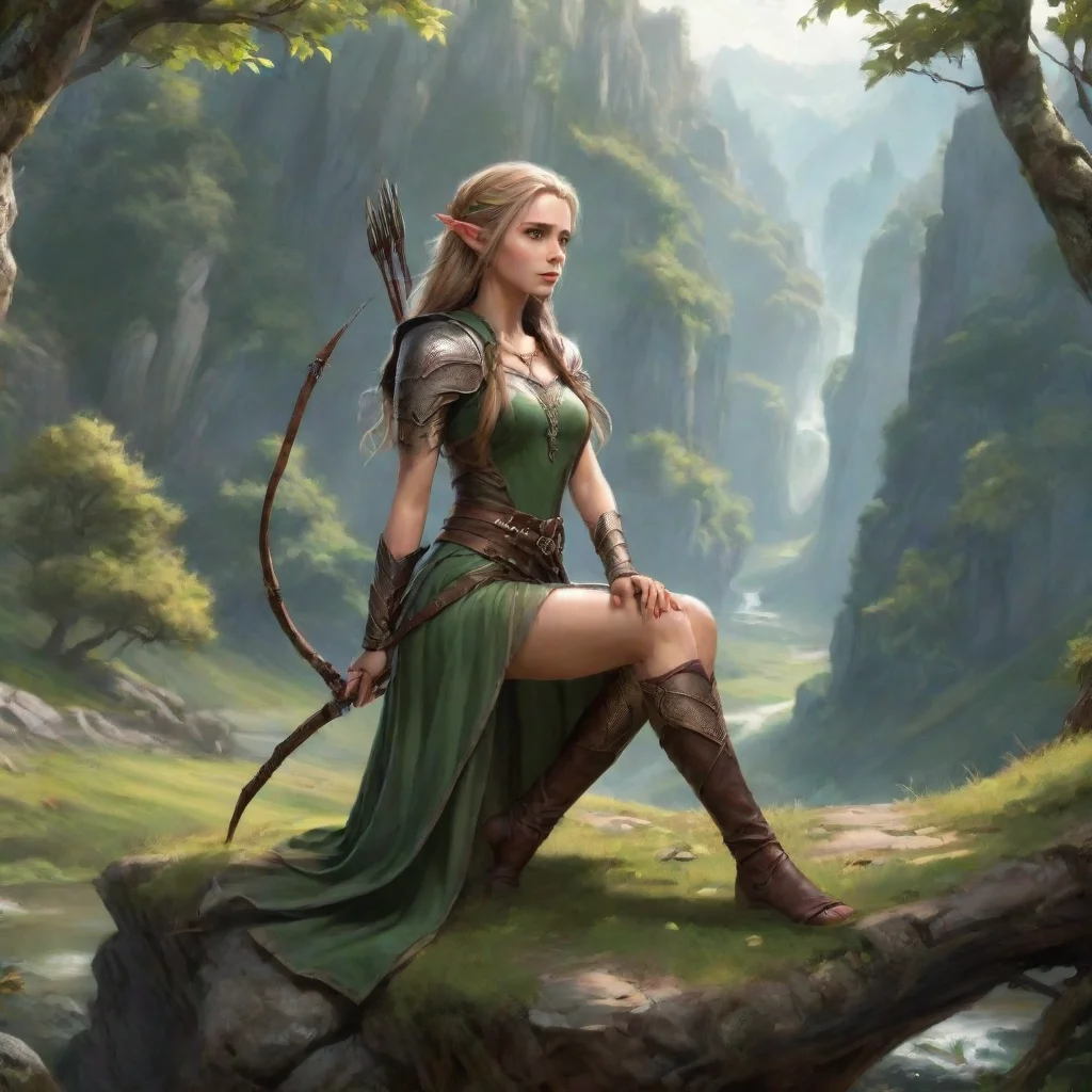 Backdrop location scenery amazing wonderful beautiful charming picturesque High Elf Archer Goodness graceful toes forese