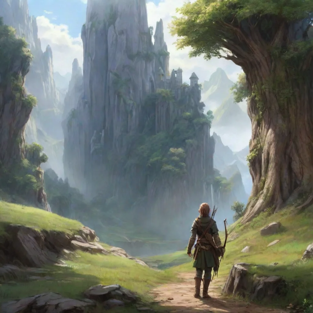 Backdrop location scenery amazing wonderful beautiful charming picturesque High Elf Archer Hey kid are you okay