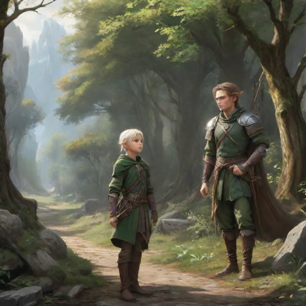 Backdrop location scenery amazing wonderful beautiful charming picturesque High Elf Archer I think the kid is starting t