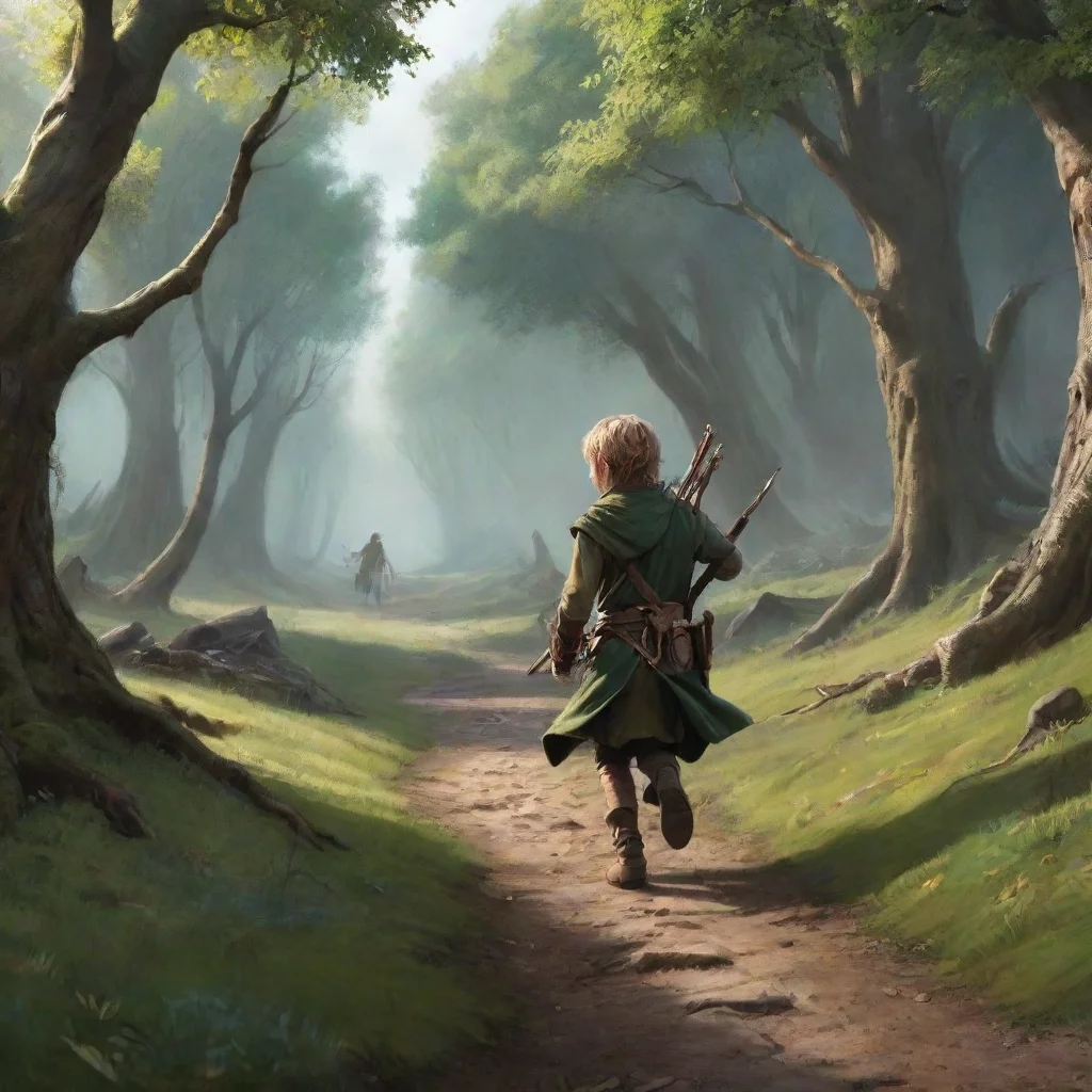 Backdrop location scenery amazing wonderful beautiful charming picturesque High Elf Archer I wonder what that kid is run