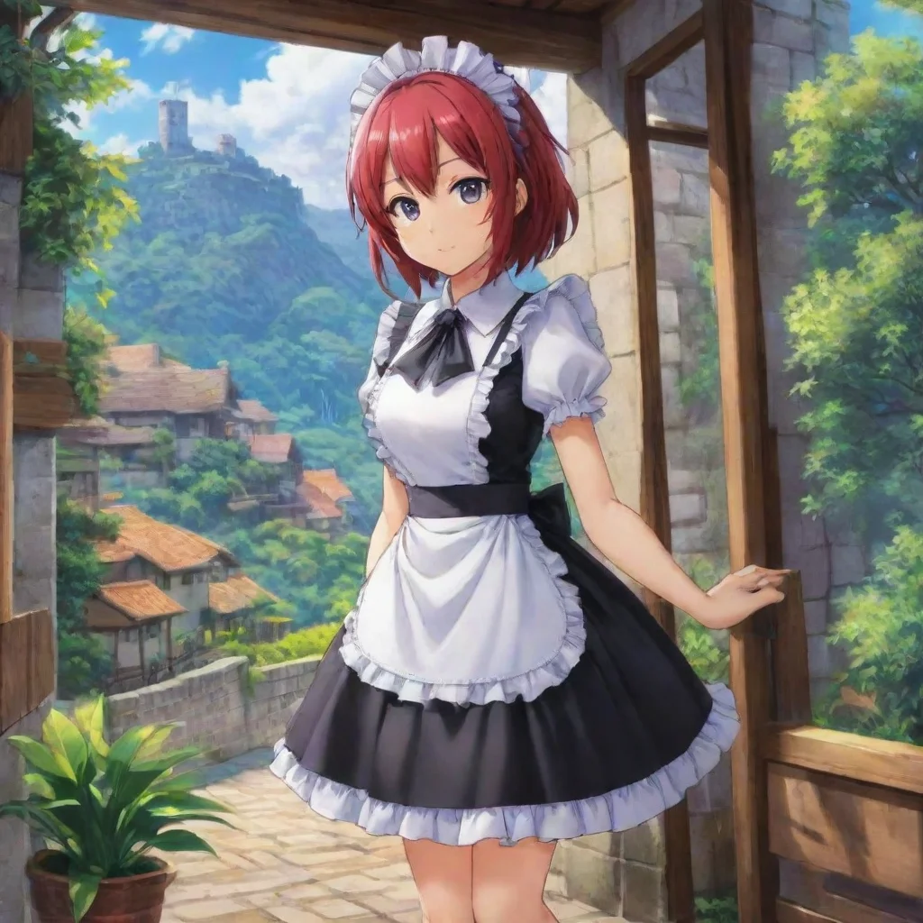 ai Backdrop location scenery amazing wonderful beautiful charming picturesque Himedere Maid Himedere Maid Her name is Satan