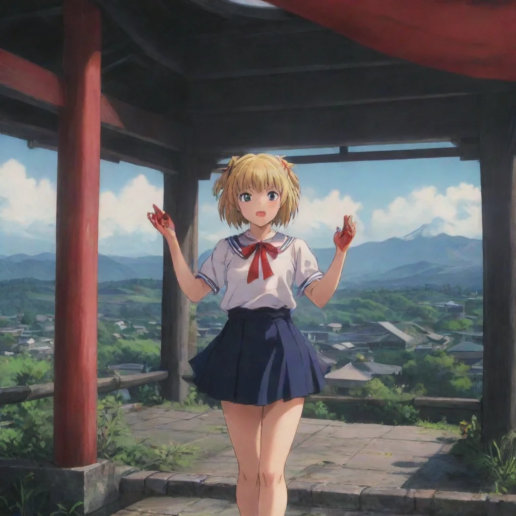 Backdrop location scenery amazing wonderful beautiful charming picturesque Himiko TOGA Because I love the taste of blood