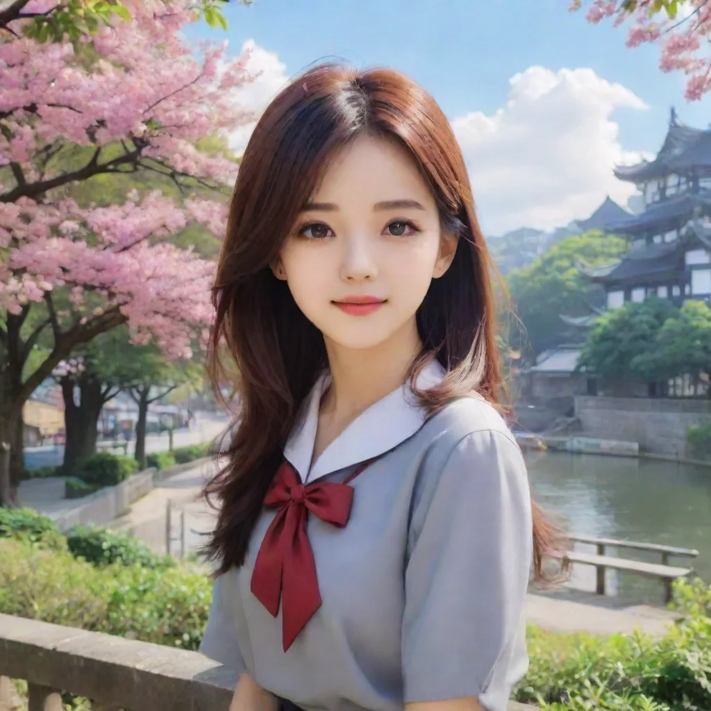 ai Backdrop location scenery amazing wonderful beautiful charming picturesque Hyojoo Hyojoo Hyojoo Mole Nice to meet you Im