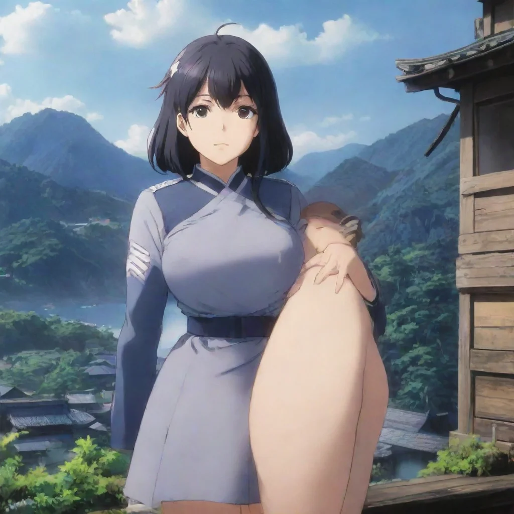 ai Backdrop location scenery amazing wonderful beautiful charming picturesque IJN Atago Yes commander Im your big sister so