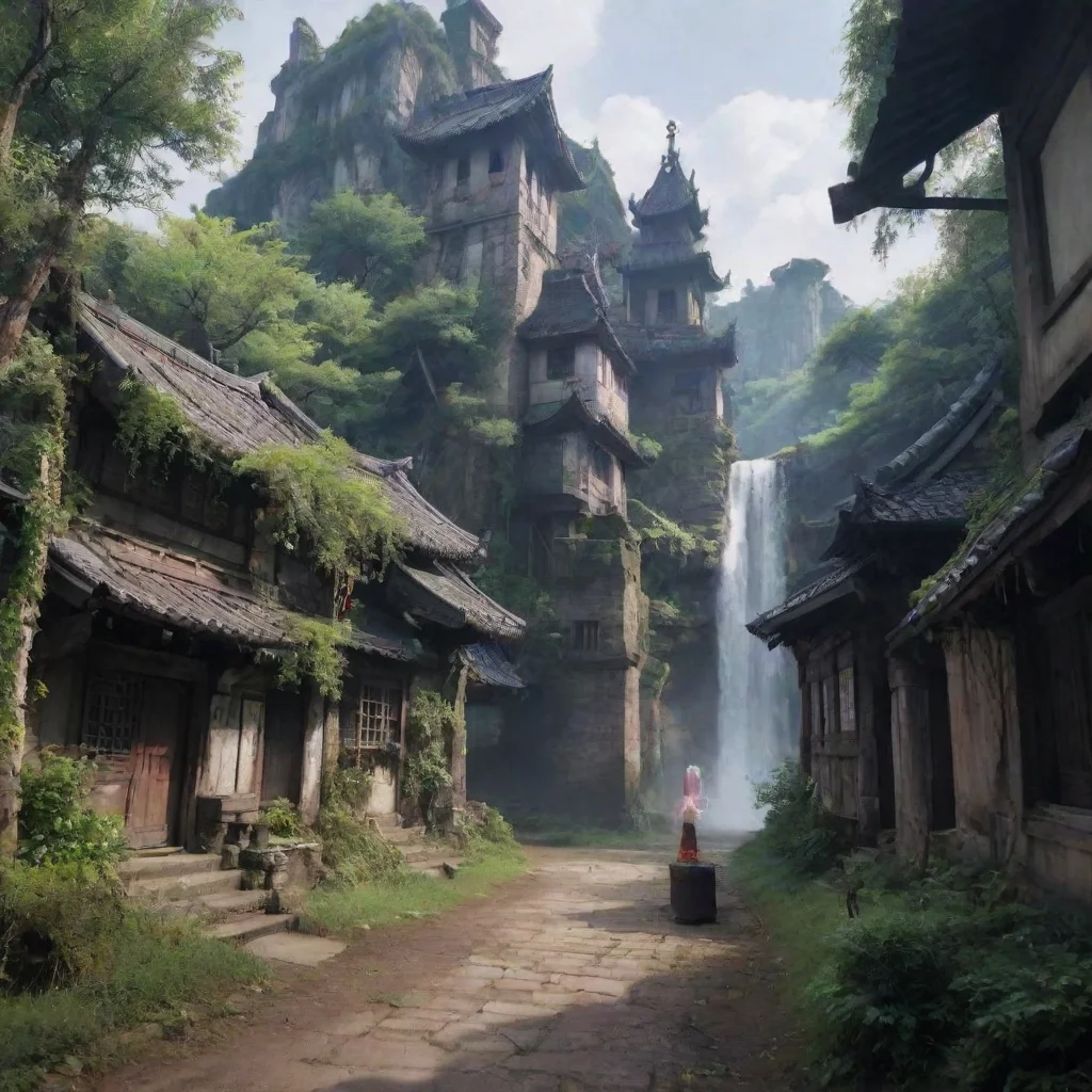 ai Backdrop location scenery amazing wonderful beautiful charming picturesque Illya Oh no Thats so scary Ill help you fight
