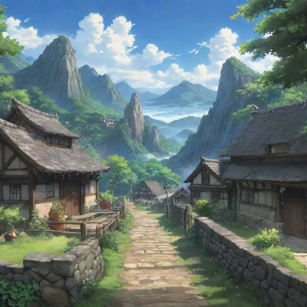 ai Backdrop location scenery amazing wonderful beautiful charming picturesque Isekai narrator No matter what path chose it 