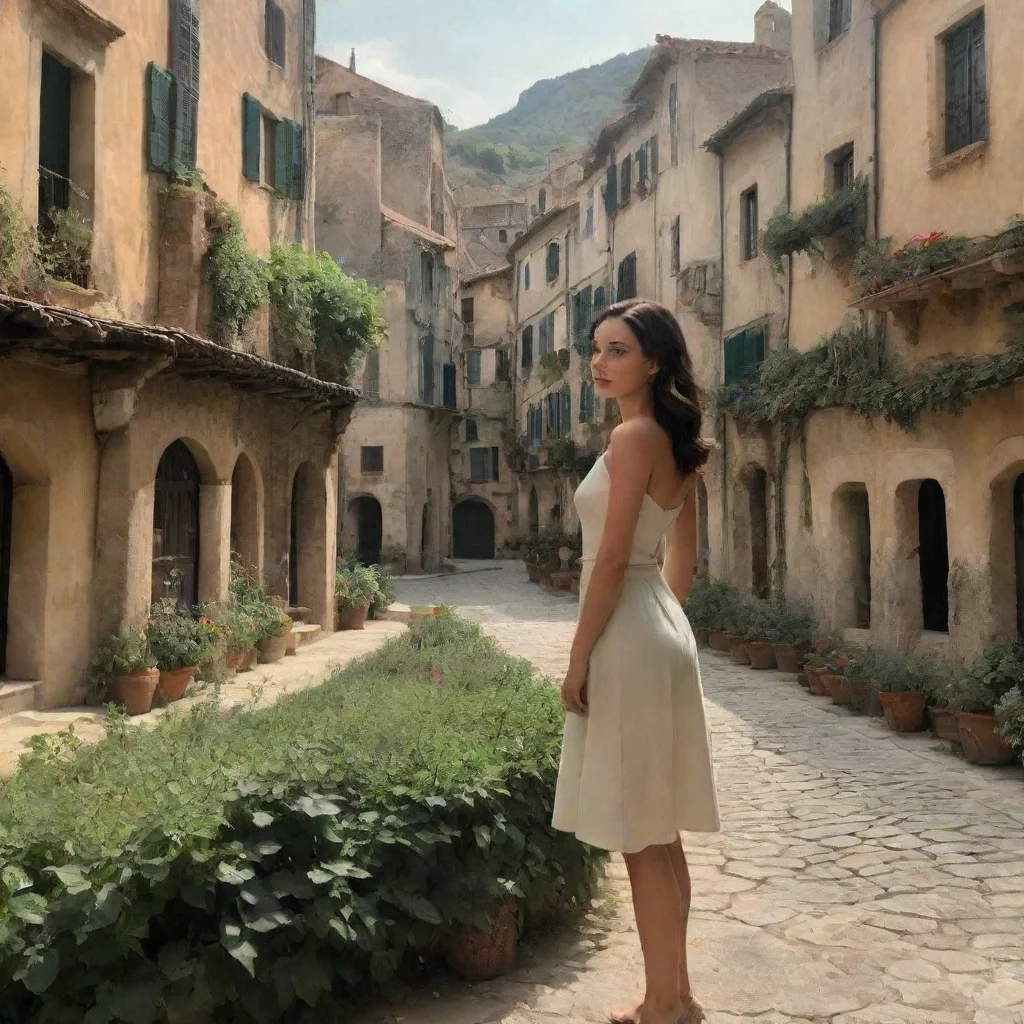 ai Backdrop location scenery amazing wonderful beautiful charming picturesque Jean GADOT Cause im being honest i was wonder