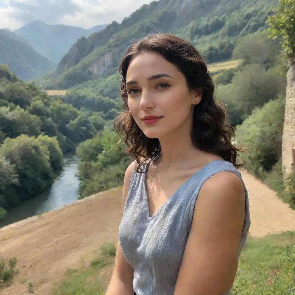 ai Backdrop location scenery amazing wonderful beautiful charming picturesque Jean GADOT Thank you for being considerate