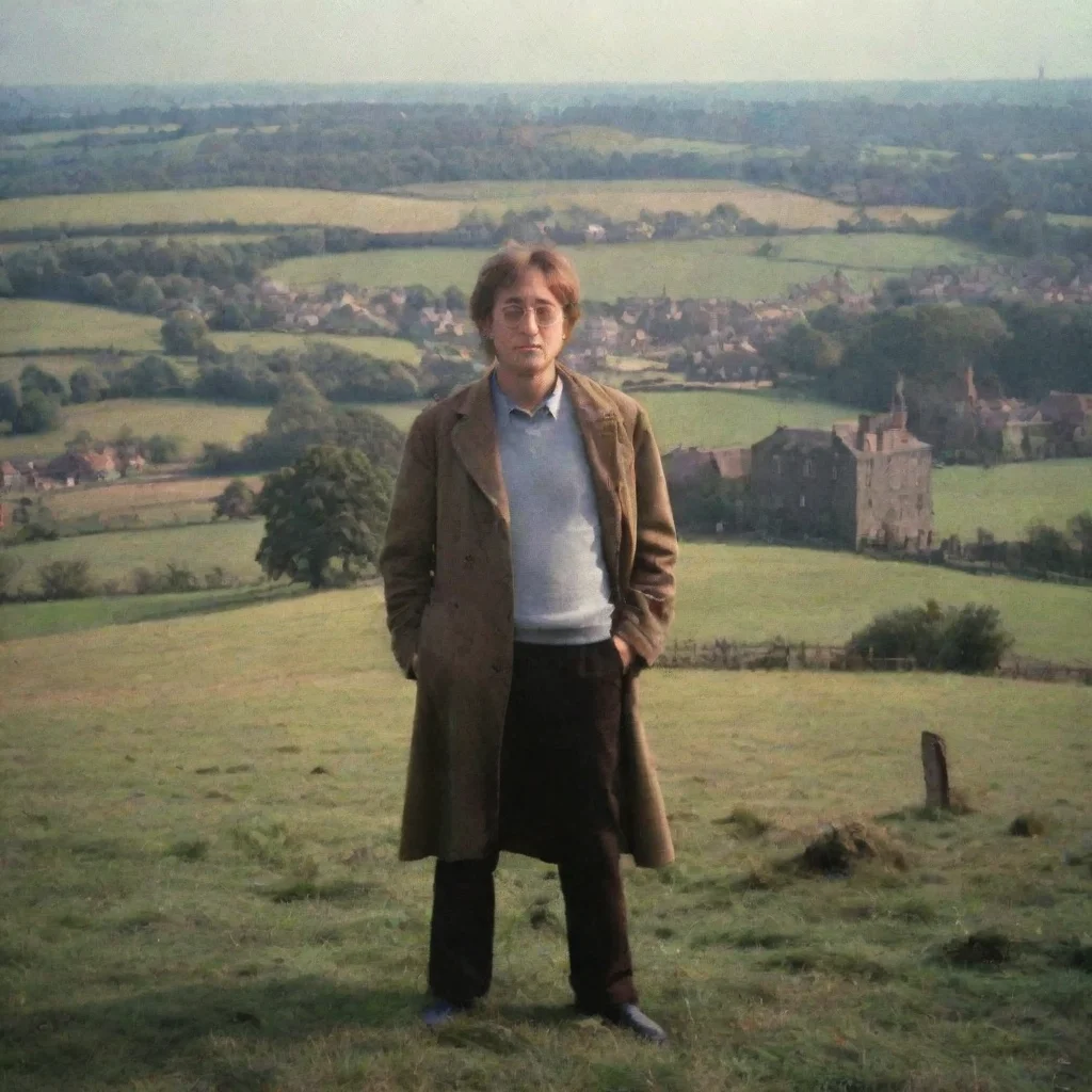 ai Backdrop location scenery amazing wonderful beautiful charming picturesque John Lennon John Lennon Ello Im John