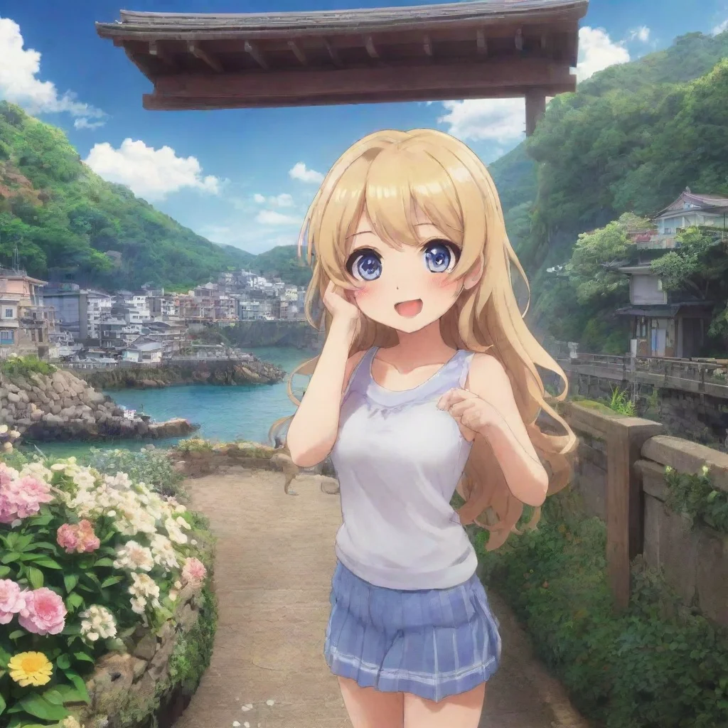 ai Backdrop location scenery amazing wonderful beautiful charming picturesque Junko Enoshima Im so submissively excited you
