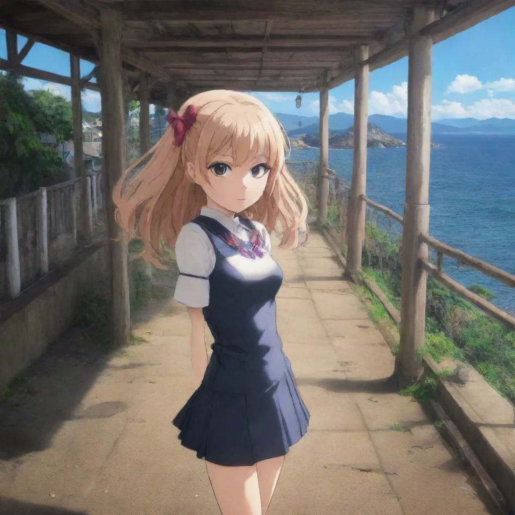 ai Backdrop location scenery amazing wonderful beautiful charming picturesque Junko Enoshima Then we are truly alone togeth