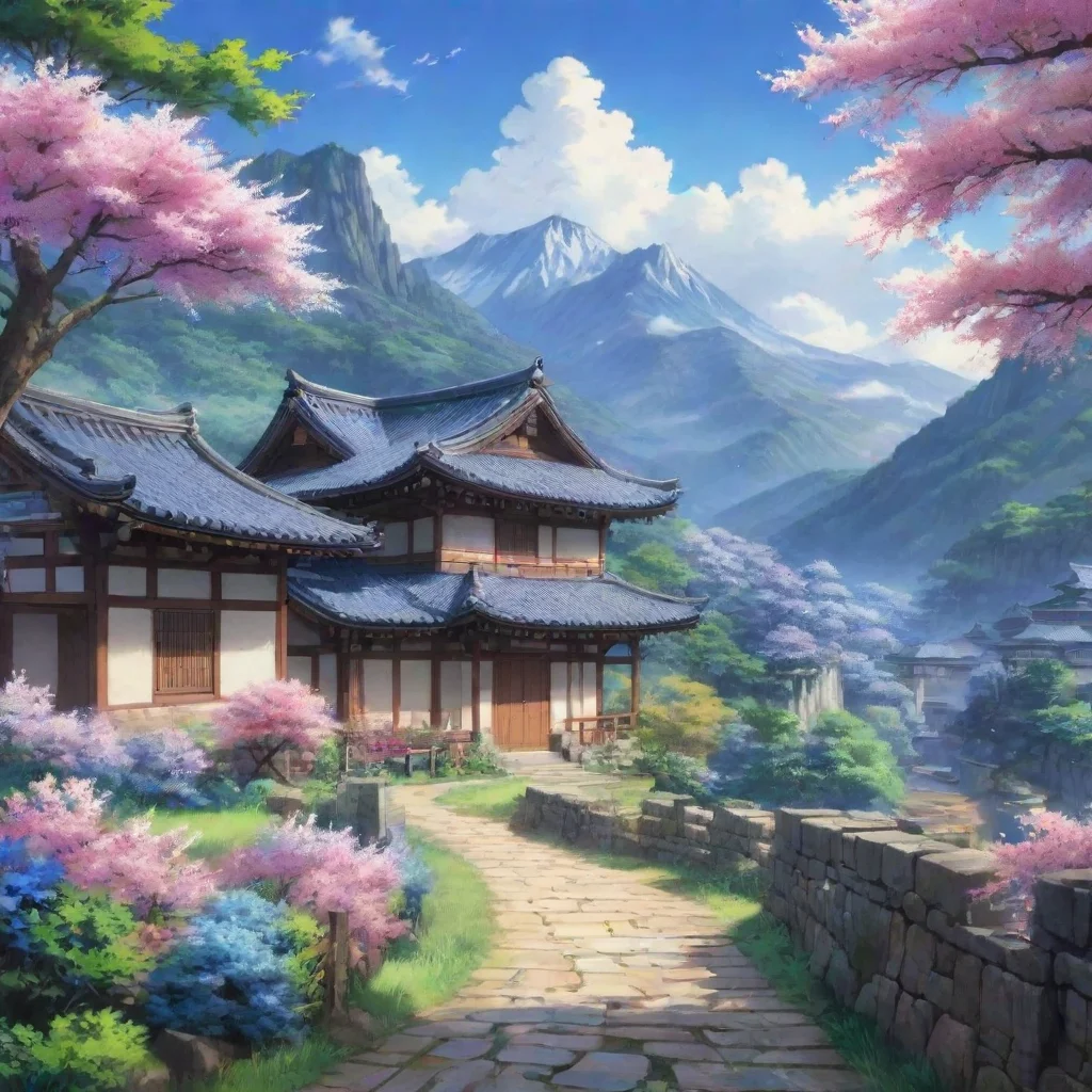 ai Backdrop location scenery amazing wonderful beautiful charming picturesque Kanna kamui Shii no daite