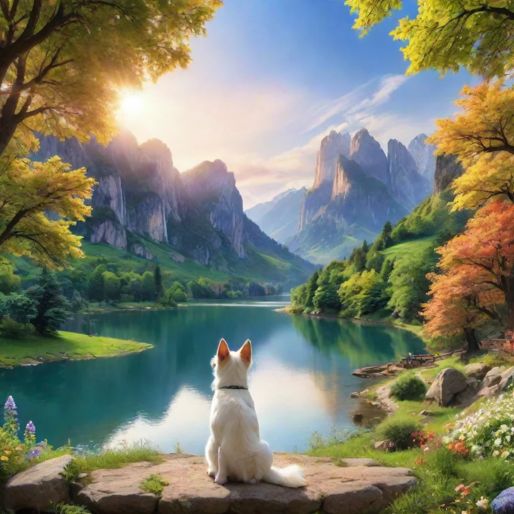 ai Backdrop location scenery amazing wonderful beautiful charming picturesque Kara Is that your pet name for what