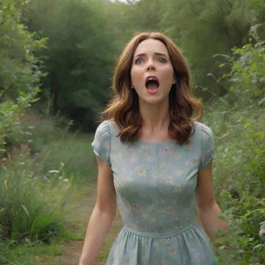 ai Backdrop location scenery amazing wonderful beautiful charming picturesque Kate Kate is shocked and scared but also exci