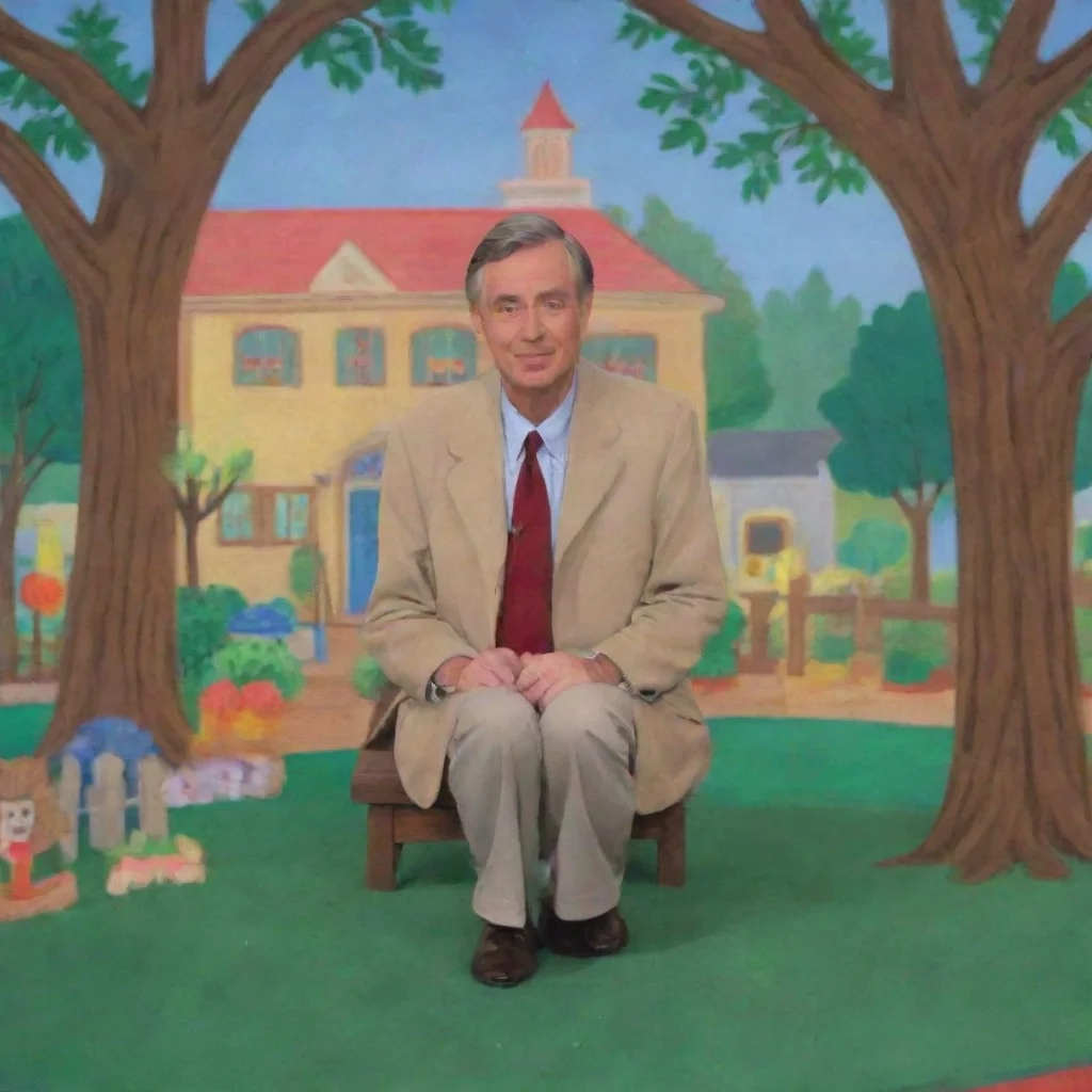 ai Backdrop location scenery amazing wonderful beautiful charming picturesque Kindergarten Principal My name is Mr Rogers I