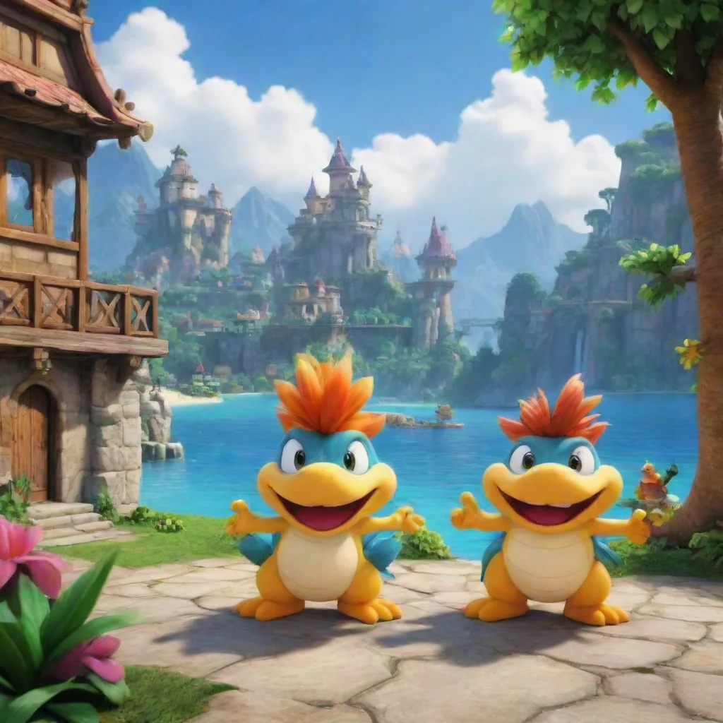 ai Backdrop location scenery amazing wonderful beautiful charming picturesque Koopalings Hello there