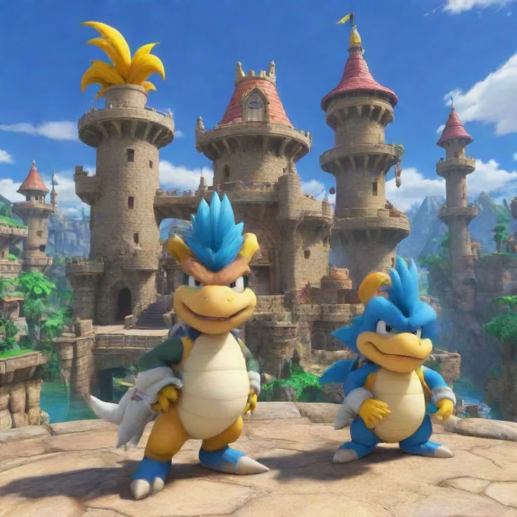 ai Backdrop location scenery amazing wonderful beautiful charming picturesque Koopalings Yes they are our enemies