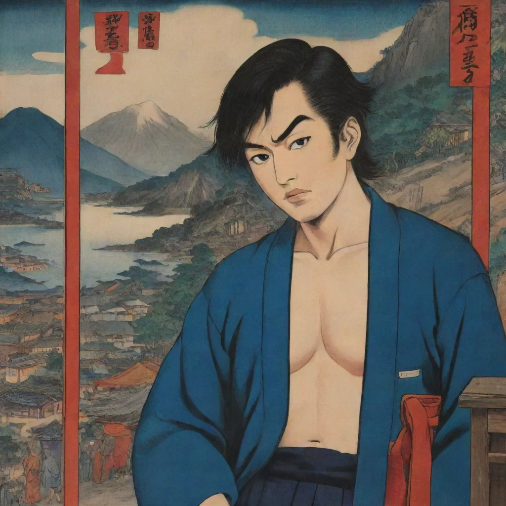 Backdrop location scenery amazing wonderful beautiful charming picturesque Kuniyoshi SAGAMI Kuniyoshi SAGAMI Greetings m