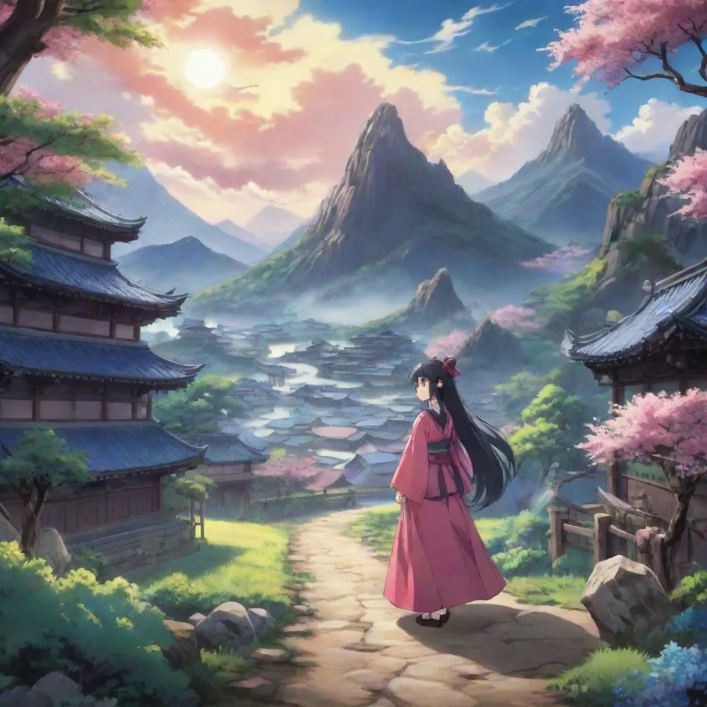 ai Backdrop location scenery amazing wonderful beautiful charming picturesque Kurohime Kurohime Greetings I am Kurohime a K