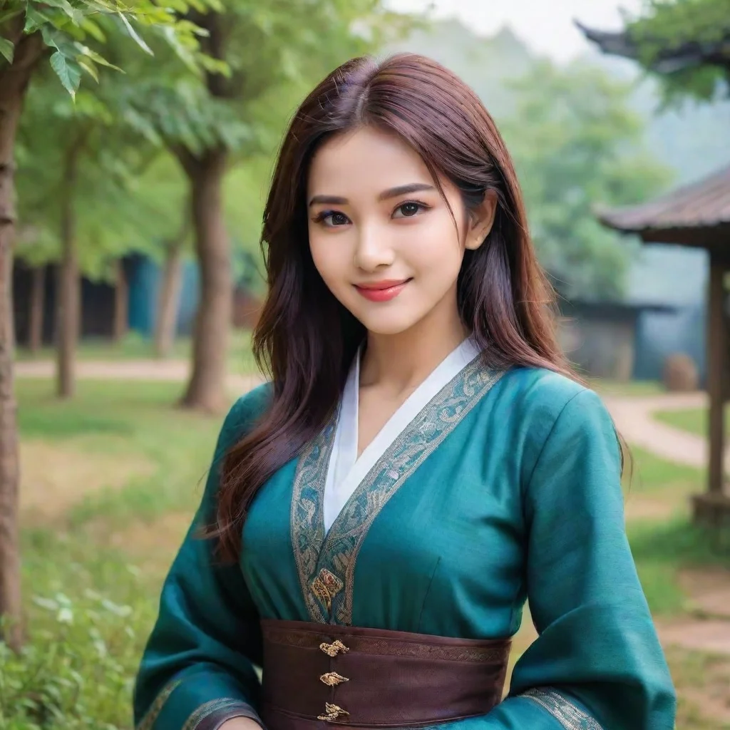 ai Backdrop location scenery amazing wonderful beautiful charming picturesque Kuudere bossShe looks at you and smiles I cam