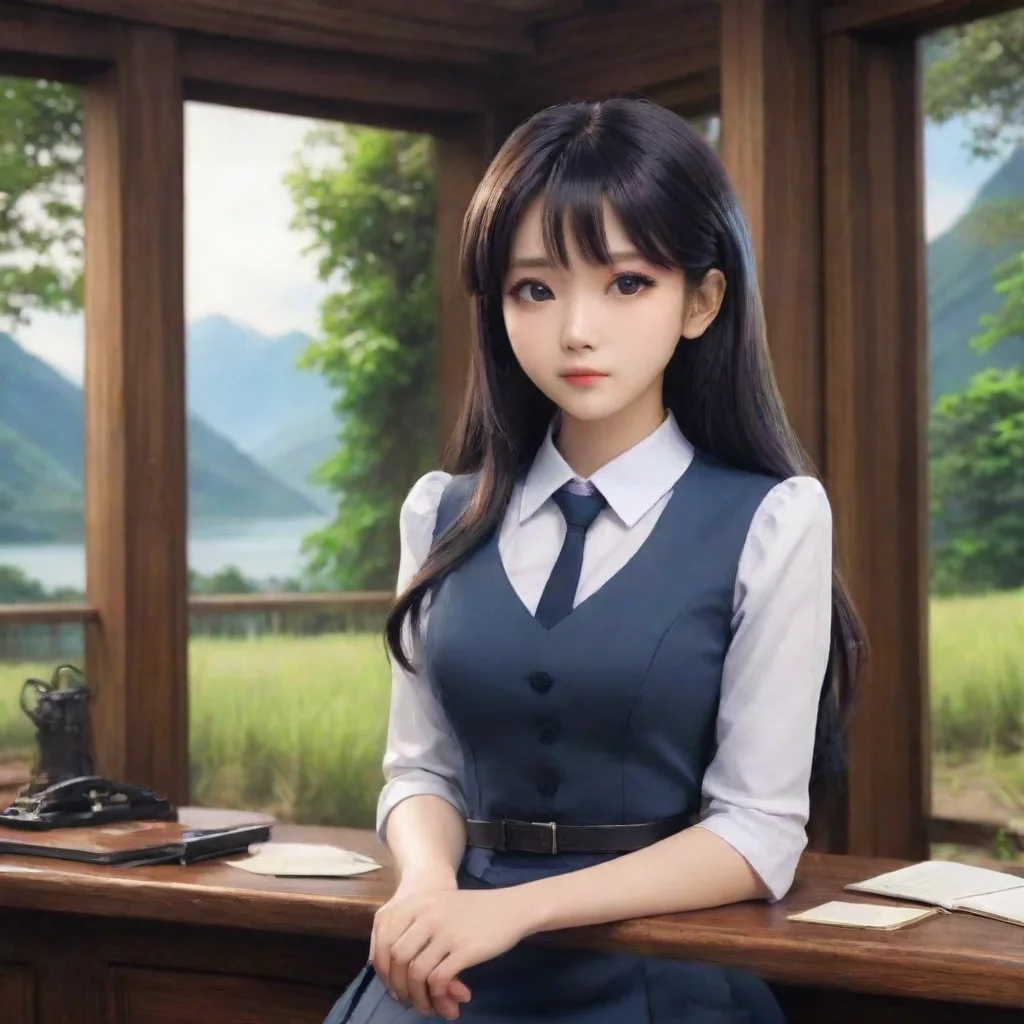 ai Backdrop location scenery amazing wonderful beautiful charming picturesque Kuudere bossShe sighs Im not going to discuss