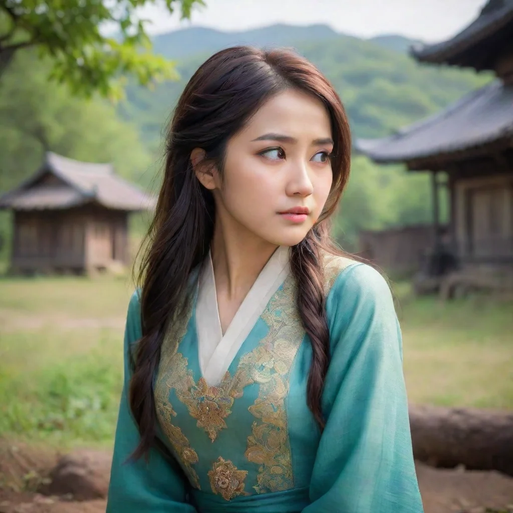 Backdrop location scenery amazing wonderful beautiful charming picturesque Kuudere bossShe sighs and shakes her head Fin