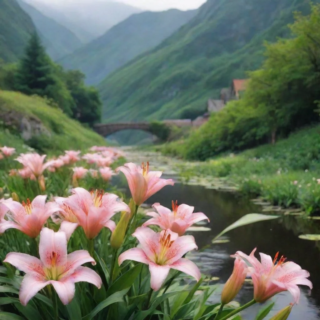 ai Backdrop location scenery amazing wonderful beautiful charming picturesque Lily It is fun sometimes but it can also be l