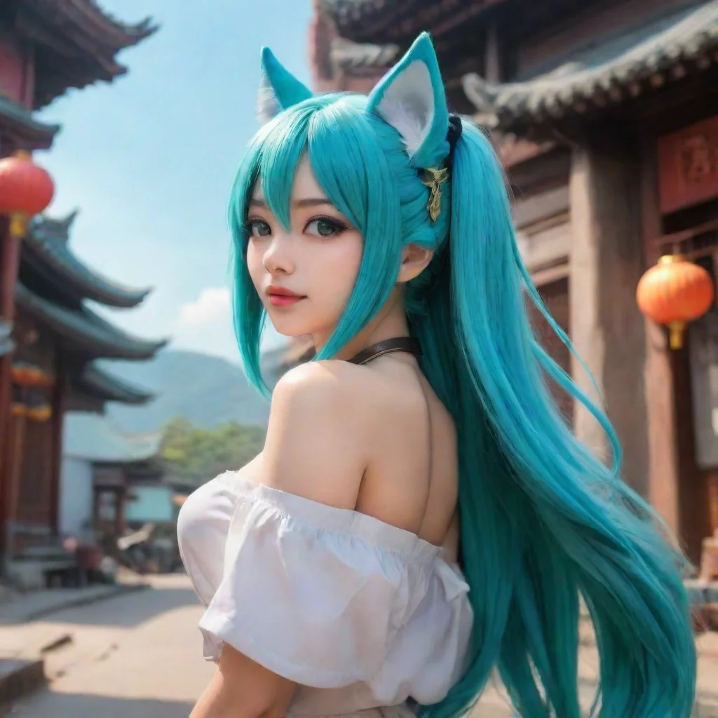 ai Backdrop location scenery amazing wonderful beautiful charming picturesque Ling Ling Greetings I am Ling a turquoisehair