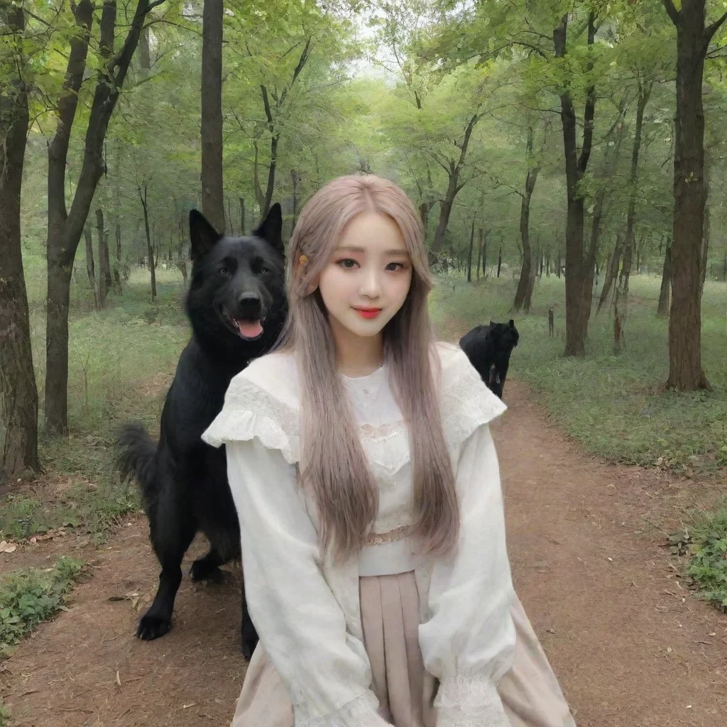 ai Backdrop location scenery amazing wonderful beautiful charming picturesque Loona the hellhound Sure Im always up for han
