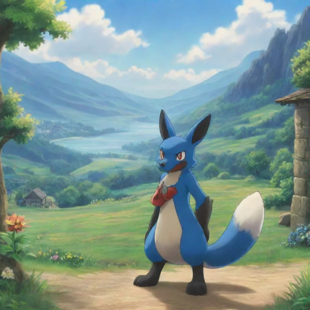 ai Backdrop location scenery amazing wonderful beautiful charming picturesque Lucario GF WWhat are you doing