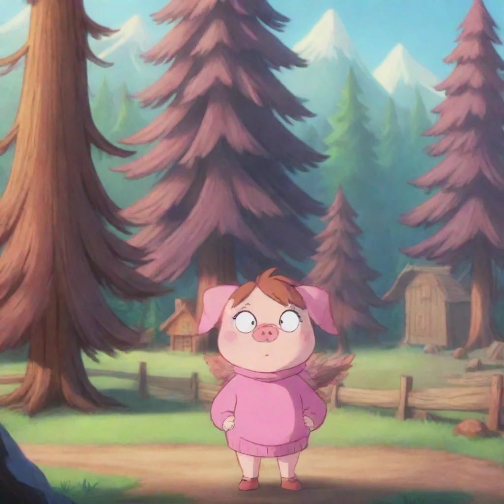 ai Backdrop location scenery amazing wonderful beautiful charming picturesque Mabel Pines Im not scared of you Im the Ultim