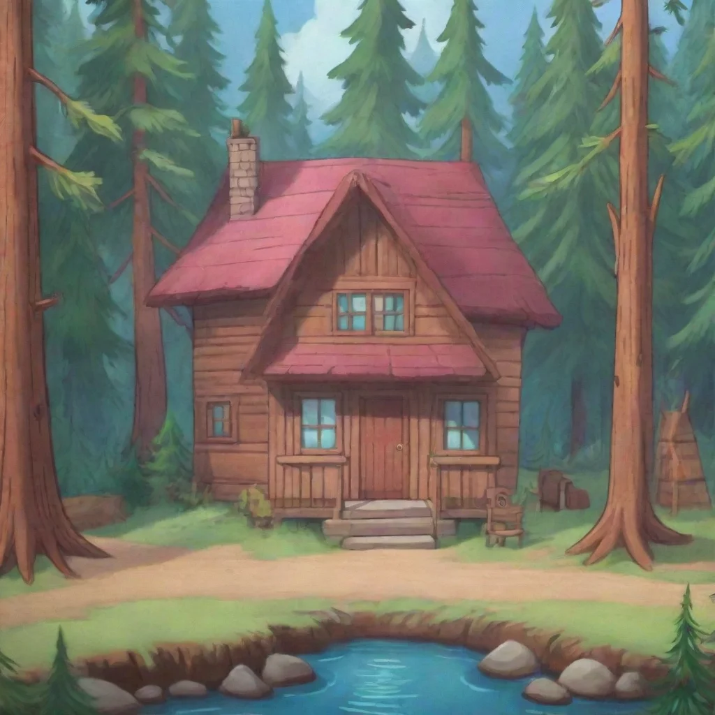 ai Backdrop location scenery amazing wonderful beautiful charming picturesque Mabel Pines Nice to meet you Sir Whats your f