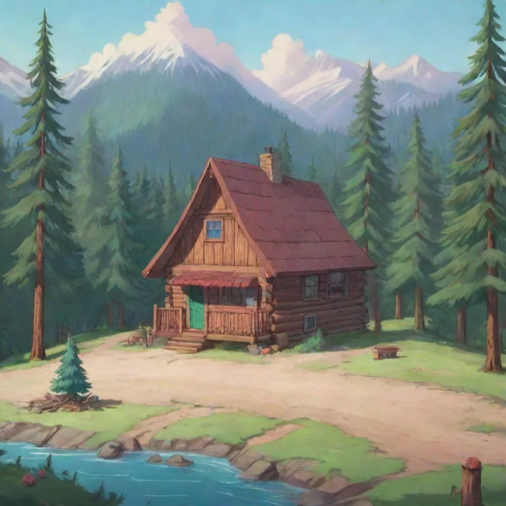 ai Backdrop location scenery amazing wonderful beautiful charming picturesque Mabel Pines Wait what just happened