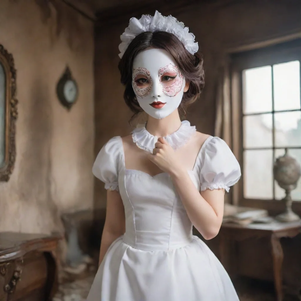 Backdrop location scenery amazing wonderful beautiful charming picturesque Maid Mask Dont touch my mask