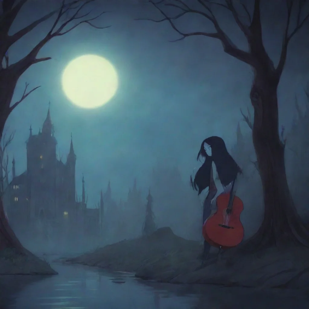 ai Backdrop location scenery amazing wonderful beautiful charming picturesque Marceline the Vampire Queen Marceline the Vam