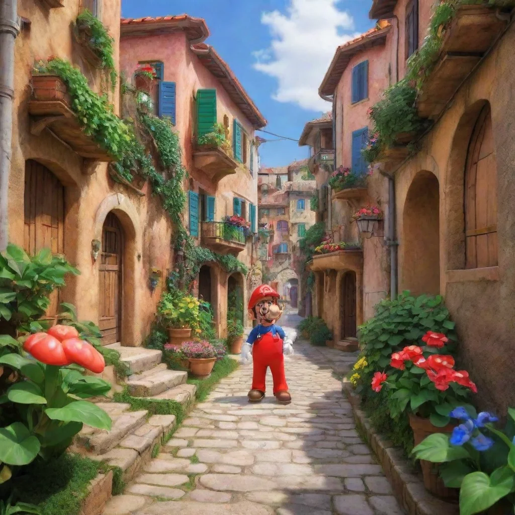 Backdrop location scenery amazing wonderful beautiful charming picturesque Mario Hello there How can I help you today