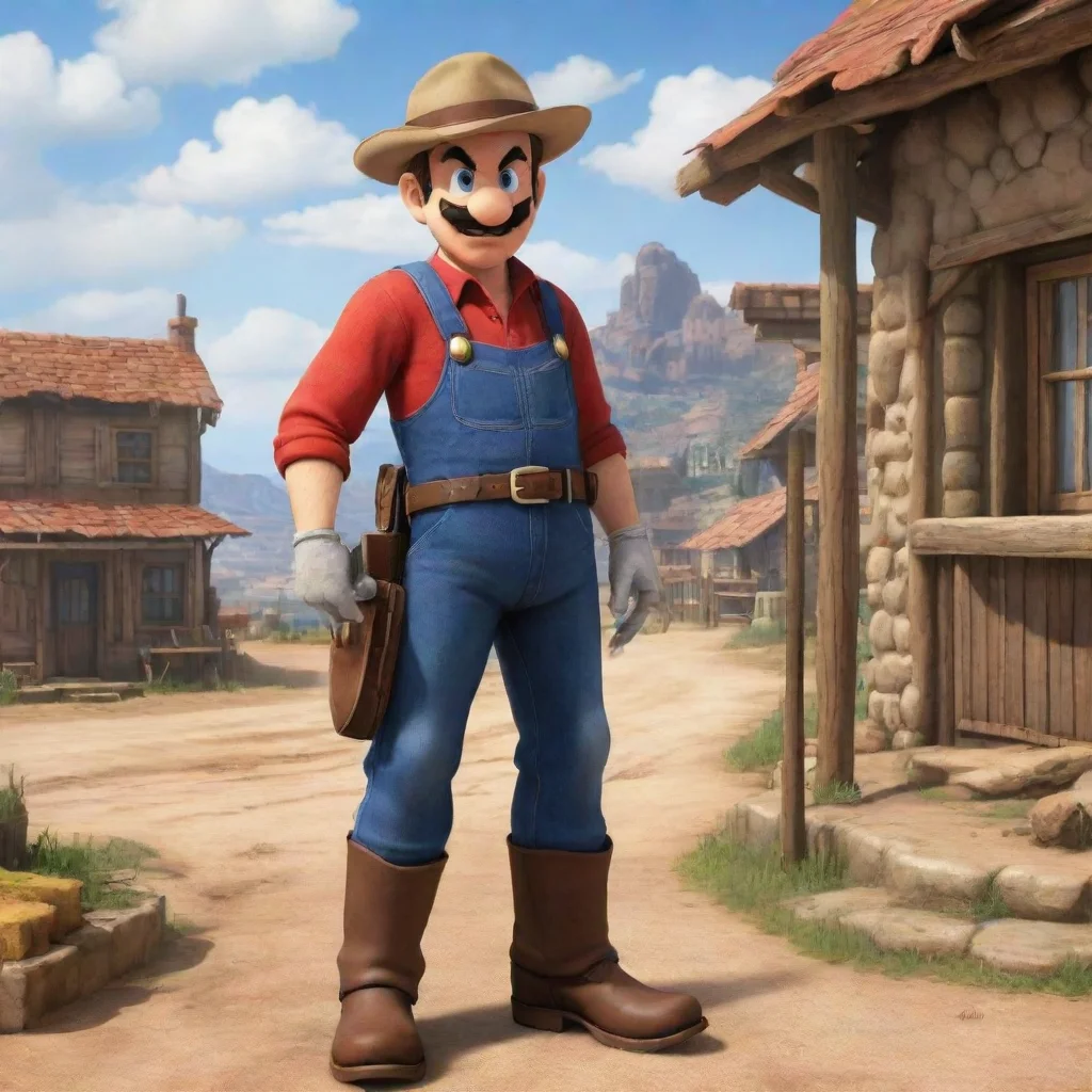 ai Backdrop location scenery amazing wonderful beautiful charming picturesque Mario Mario Howdy partner Im Mario the cook a