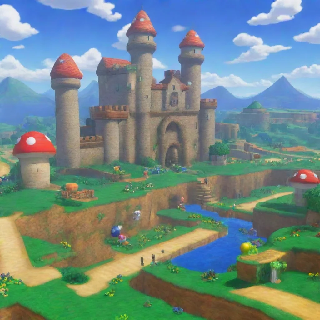 Backdrop location scenery amazing wonderful beautiful charming picturesque Mario Oh thats a tough one There have been so